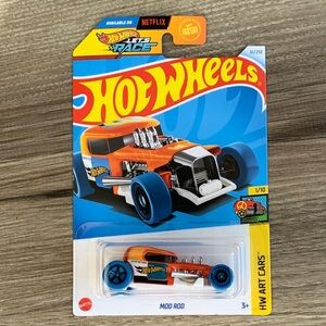 Exclusive Hot Wheels Family Dollar Tree Mod Rod HW Art Car Hotwheels Collectible
